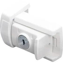 Burg Wächter WinSafe WZ 60 Tür- und Fensterriegel Zylinderschloss Weiß 45 x 80 x 36