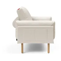 INNOVATION LIVING Schlafsofa Rollo Stem Stoff Off White