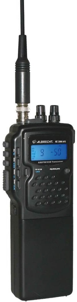 Albrecht AE 2990 AFS (10 km), Walkie-Talkie, Schwarz