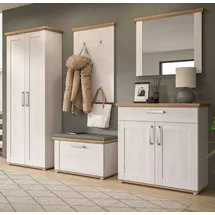 inn.furn Mirano Garderoben-Set 285 x 0 x 0 cm weiß