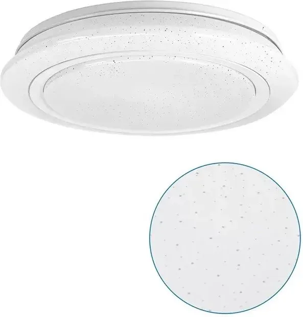 Aigostar WB Smart LED Deckenleuchte, 27W, RGB+CCT (3000K-6500K), Ø 39 cm, iOS & Android, 2.4 GHz WiFi