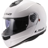 LS2 LS2, Modularer Motorradhelm Strobe II Gloss White, M