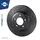 Rotinger Bremsscheibe GRAPHITE DRILLED & SLOTTED PLUS RT 21355-GL T5