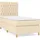 vidaXL Boxspringbett 100 x 200 cm Creme