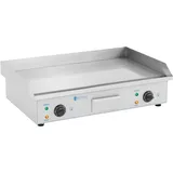 Royal Catering Doppel Elektro Grillplatte - 73 cm - Royal Catering - glatt - 2 x 2200 W RC-EG73