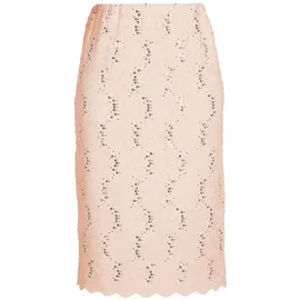 GOLDNER Bleistiftrock Damen Rosa Spitze 20