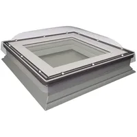 FAKRO DXC-M P2 80x80 Flachdachfenster, festverglast, mattierte Lichtkuppel