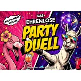 le verlag Das ehrenlose Party-Duell: 30 lustige Partyspiele für Erwachsene - Jeder gegen Jeden oder im Team spielbar - Perfekt für die WG Party, den JGA oder Studentenpartys (Die gnadenlosen Duelle)