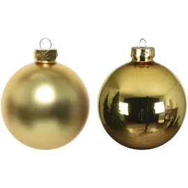 Kaemingk Weihnachtsbaumkugeln gold