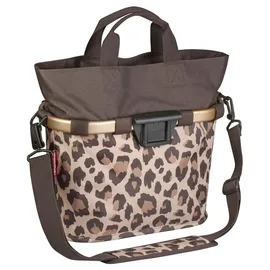 KLICKfix Bikebasket leo macchiato