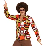 W WIDMANN MILANO Party Fashion - 70er Jahre Hemd, Herrenhemd, Disco Style, Faschingskostüme