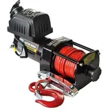 Bootswinde Elektrisch Seilwinde Boot Trailer Anhänger Warrior ninja 2000LB a 907 kg 12 v Kunststoffseil