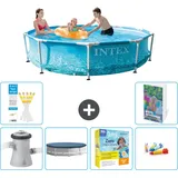 Frame Pool Rund - 305x76 Cm - 7-teilig  S231