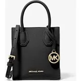 MK Umhängetasche Mercer Extra-Small Aus Gekrispeltem Leder - Schwarz - Michael Kors - ONE SIZE