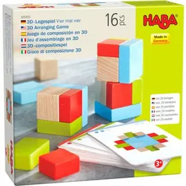 HABA 3D-Legespiel Vier mal vier (305455)