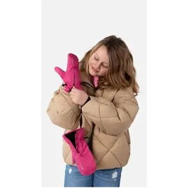 Barts Zipper Mitts Fäustlinge Fuchsia 2