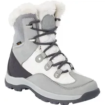 Jack Wolfskin Winterstiefel Aspen Mid Texapore (wasserdicht) weiss/grau Damen