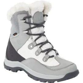 Jack Wolfskin Winterstiefel Aspen Mid Texapore (wasserdicht) weiss/grau Damen