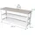 Relaxdays Schuhbank 100 x 45 x 30 cm mehrfarbig / mehrfarbig