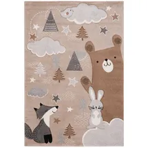 Pergamon Kinderteppich, Maui Kids Fuchs und Bär (230 x 160 cm,