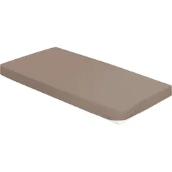 BIERBAUM Spannbettlaken »Jersey«, 95 % Baumwolle und 5 % Elasthan für optimale Weichheit und Dehnbarkeit BIERBAUM kitt B/L: 90-100 cm x 200-220 cm