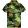 King Kameha Funky Hawaiihemd Kids Kinder Jungs, Kurzarm, Print Surf, Dunkelgrün, 6 - 6 Jahre