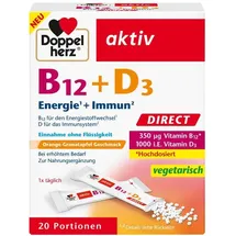 Doppelherz B12 + D3 Direct Pellets 20 St.