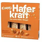 CORNY Haferkraft Mandel-Karamell Müsliriegel 4 Riegel