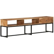 vidaXL TV-Schrank 160x30 cm Massivholz Akazie