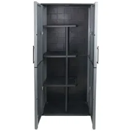 Art Plast Kunststoffschrank 0,68 x 0,37 m dunkelgrau