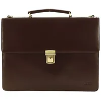 JOST Skagen Aktentasche Leder 40 cm Laptopfach braun