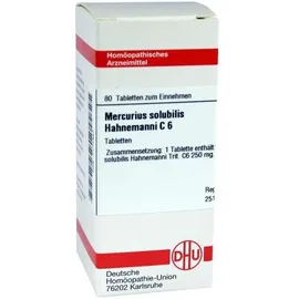 DHU-Arzneimittel Mercurius SOLUB HAHNEM C 6
