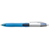 BIC 4-Farben-Kugelschreiber 4 Colours GRIP Fashion lila Schreibfarbe farbsortiert,