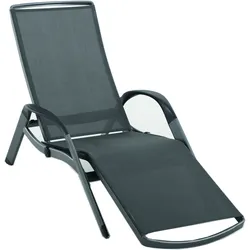 MWH Elements Relaxliege iron grey klappbar - Iron Grey