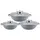 klönberg Topf-Set 6-tlg. 2 x 24 cm rund + 1 x 3,9 L + 1 x 4,8 L