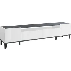 Home Affaire SunriseTV-Board Lowboard 200 cm Weiß Holz