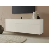 LeGer Home by Lena Gercke Lowboard »Essentials«, Breite: 167 cm, MDF lackiert, Push-to-open-Funktion, grau