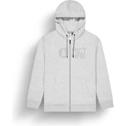 Picture Basement Flock Zip Hoodie grey melange (E) S