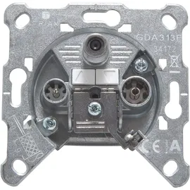 TRIAX GDA 313 Antennendose SAT, TV, UKW Unterputz Durchgangsdose
