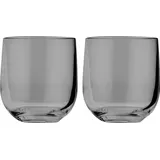 Brunner Cottery Trinkglas, 300ml, grau, 2er Set