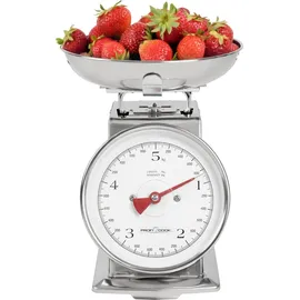 Proficook Küchenwaage analog mit Messschale Wägebereich (max.)=5 kg Edelstahl 260 x 206