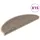 vidaXL Stufenmatte 65 x 21 cm Dunkelbeige