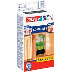 tesa Fliegengitter INSECT STOP anthrazit 1,2 x 2,2 m