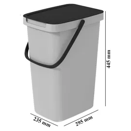 Prosperplast Systema Q 20 l Grau