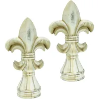 I.GE.A. Dekofigur, Französische Lilie (2er Set) beige