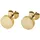 Liebeskind Berlin Ohrstecker LJ-0050-E-07 gold Edelstahl 7mm