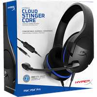 Kingston HyperX Cloud Stinger Core – Gaming-Headset (schwarz-blau)