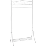 Tectake tectake® Kleiderständer, Antik-Look, standfest, 90 x 44 x 173 cm