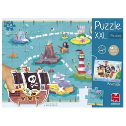 Jumbo Spiele Puzzle GOULA XXL Puzzle Pirates, Puzzleteile