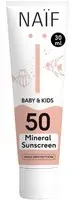 Naïf Baby & Kids Mineral Sunscreen SPF50 Crème Protection Solaire 30 ml